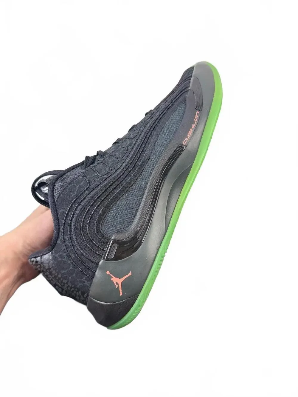 New with box Jordan Air Zoom 2021 Sneakers Black/Neon Green/Coral