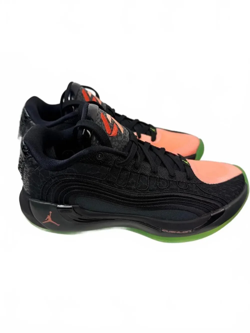 New with box Jordan Air Zoom 2021 Sneakers Black/Neon Green/Coral