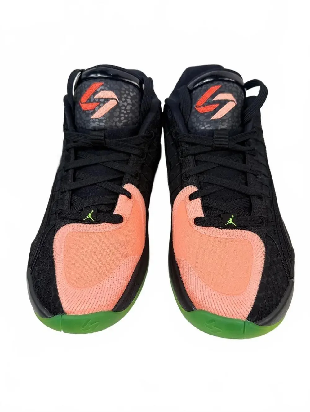 New with box Jordan Air Zoom 2021 Sneakers Black/Neon Green/Coral