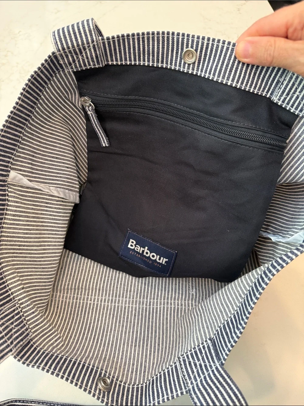 Barbour brand new—never
