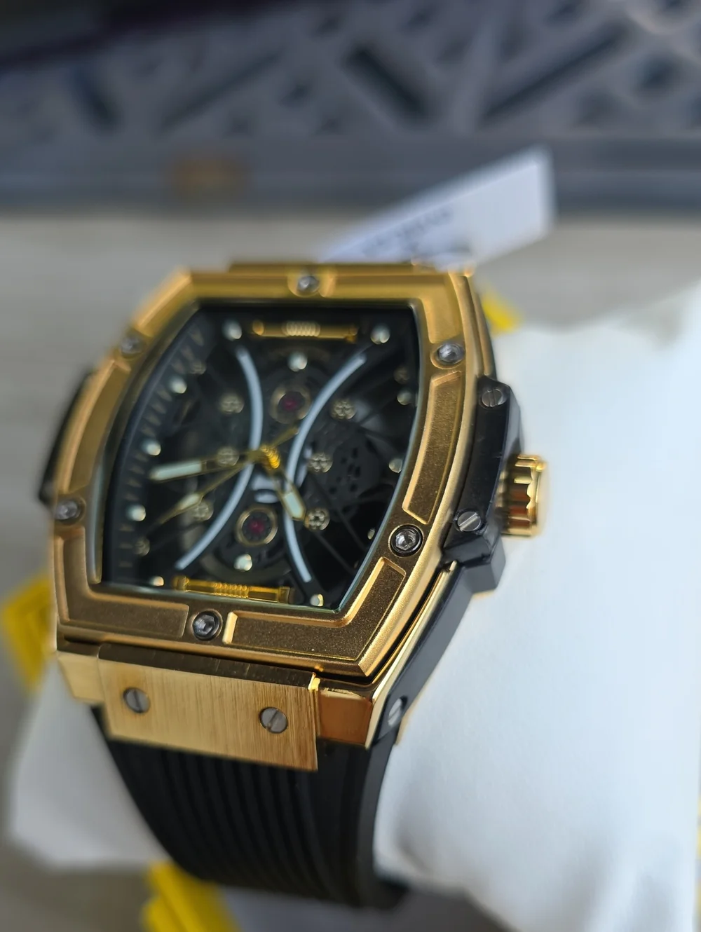 475.  Invicta S1 Rally I (Model 69845) Black And Gold