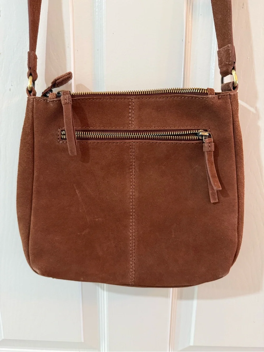 Zara suede crossbody