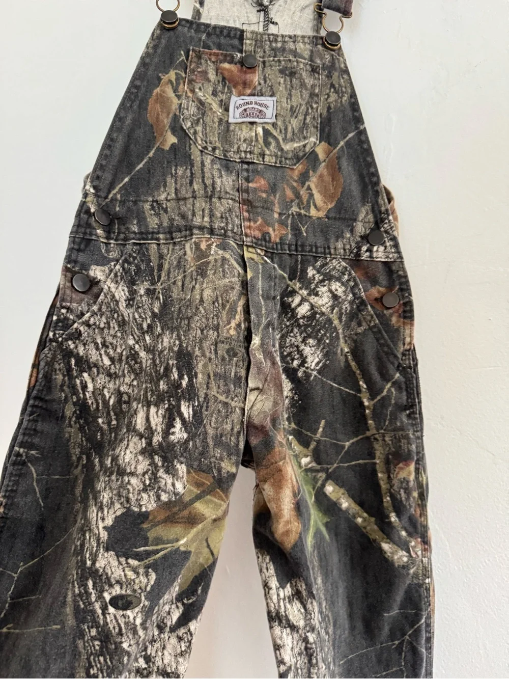 Round House camo overalls