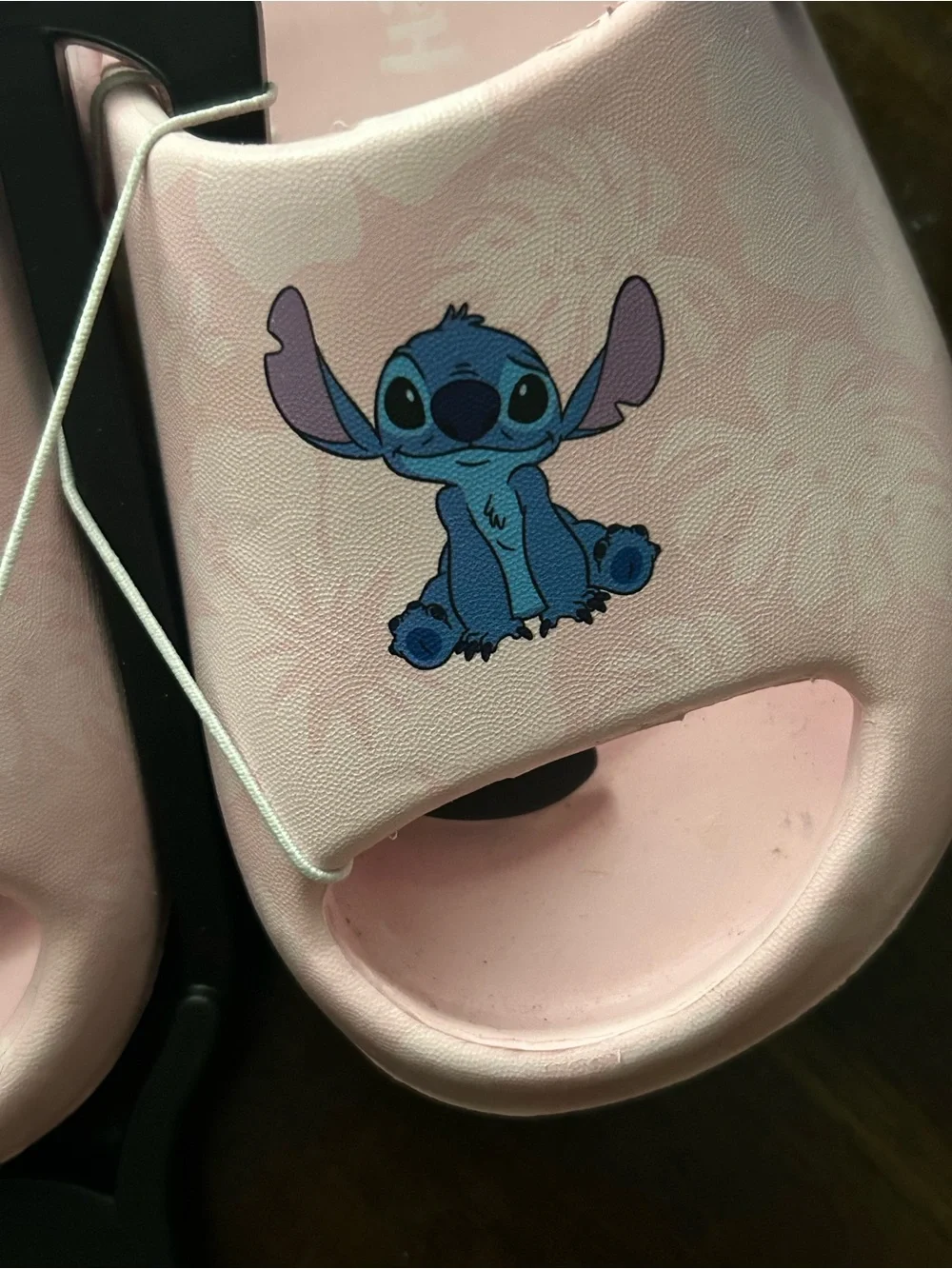 Disney stitch, clogs pink toddler, girls size 7 –8