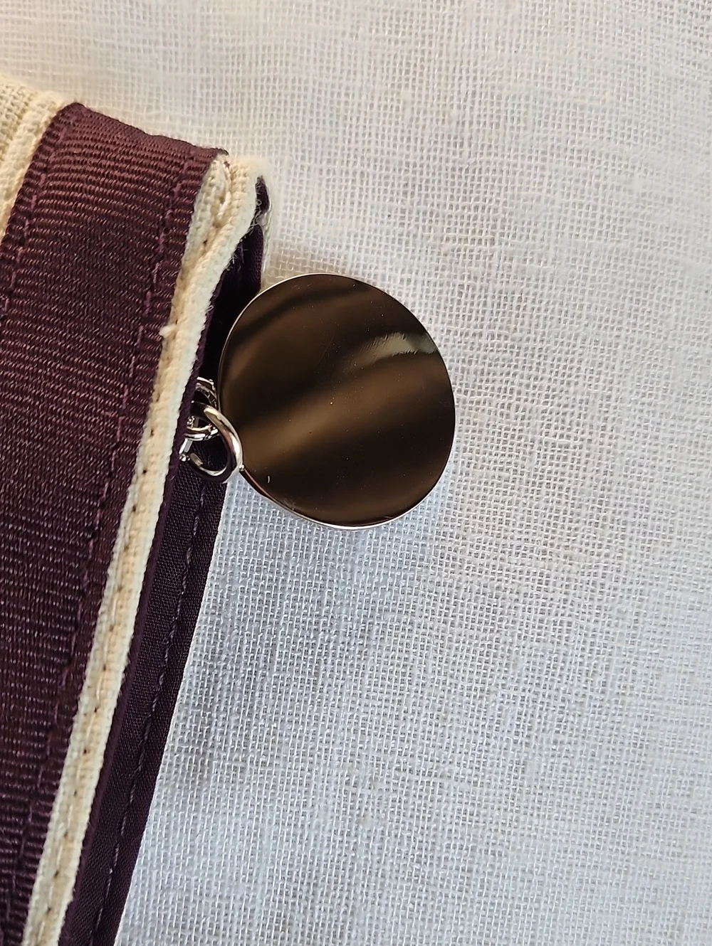 Stella McCartney Luxury Designer Ex Cond Canvas Mini Cosmetic Bag, $38