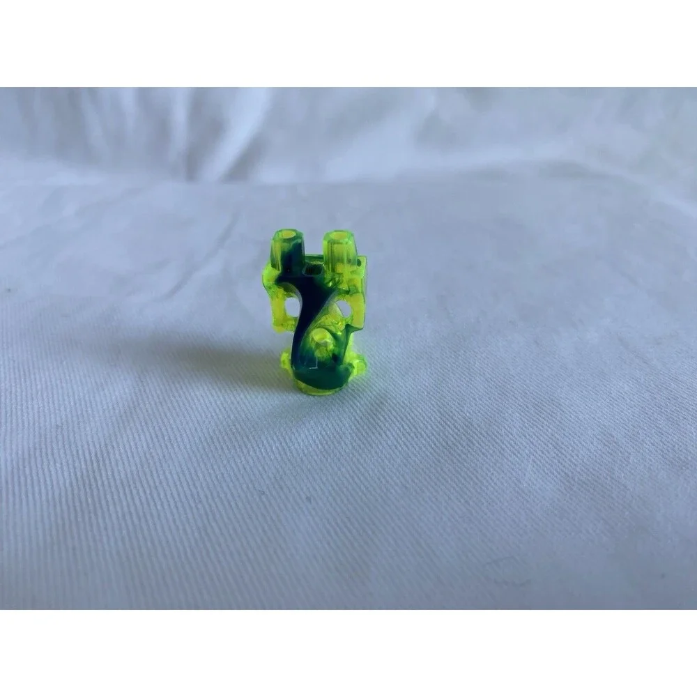 LEGO Ghost LEG GREEN Green Trans Bright One Foot Leg Ghostly #4