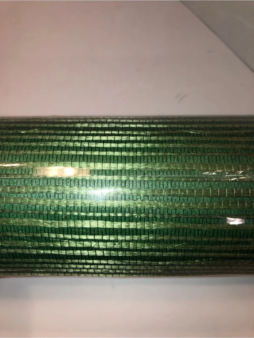 New Anthropologie x Seabrook NA305 Jute Green Grasscloth Wallpaper