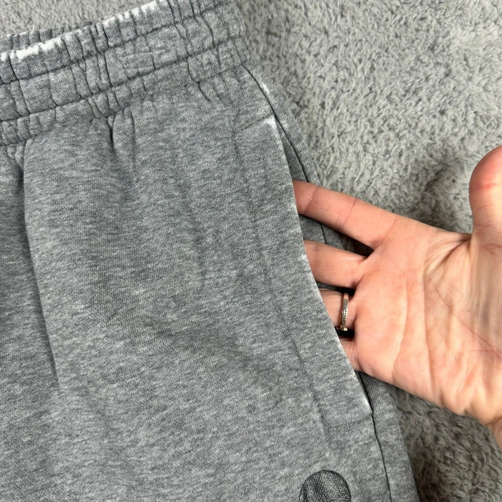 Jordan Jumpman Fleece Sweatpants Mens Large Gray Joggers Graphic DA6803-091‎