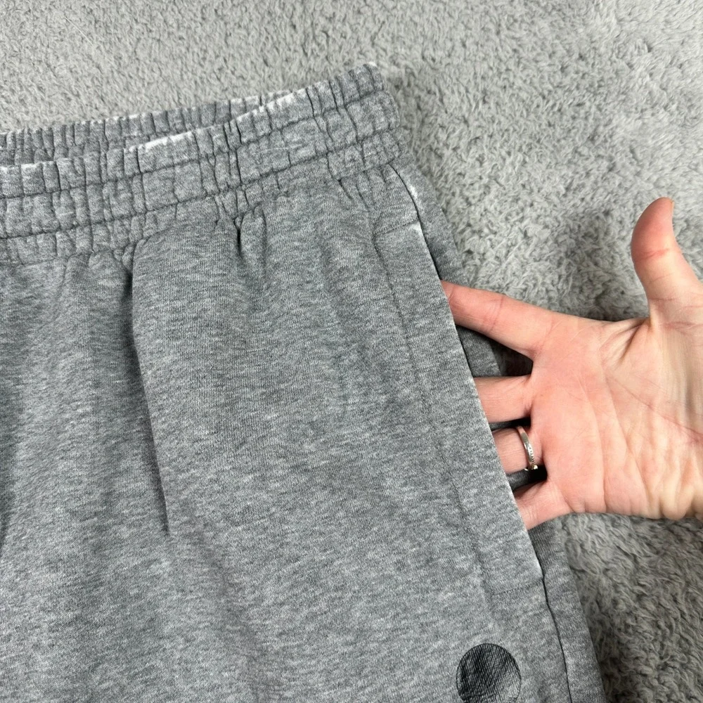 Jordan Jumpman Fleece Sweatpants Mens Large Gray Joggers Graphic DA6803-091‎
