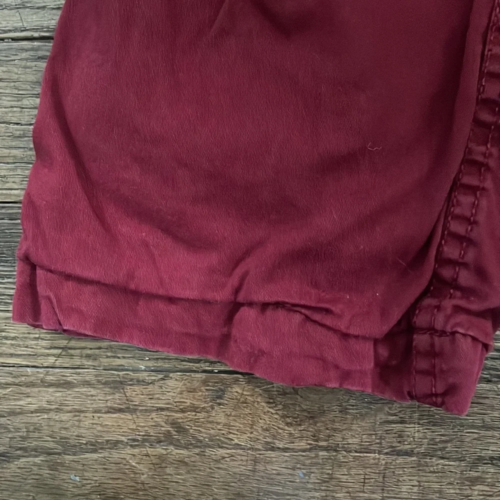 Red cargo pants boys Hanna Andersson