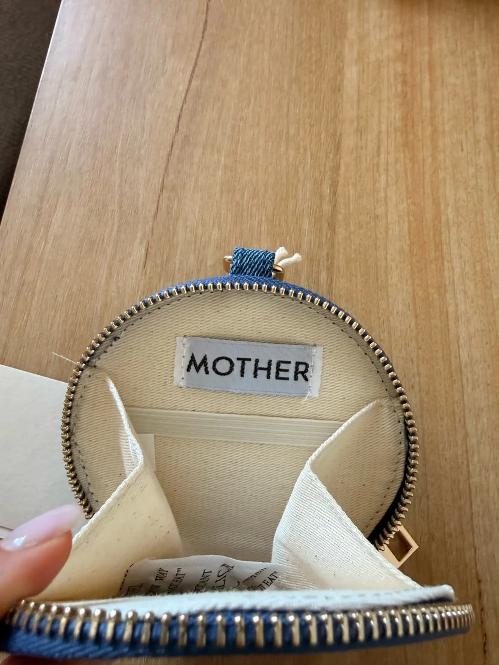 MOTHER the Stash in Malibu Blue