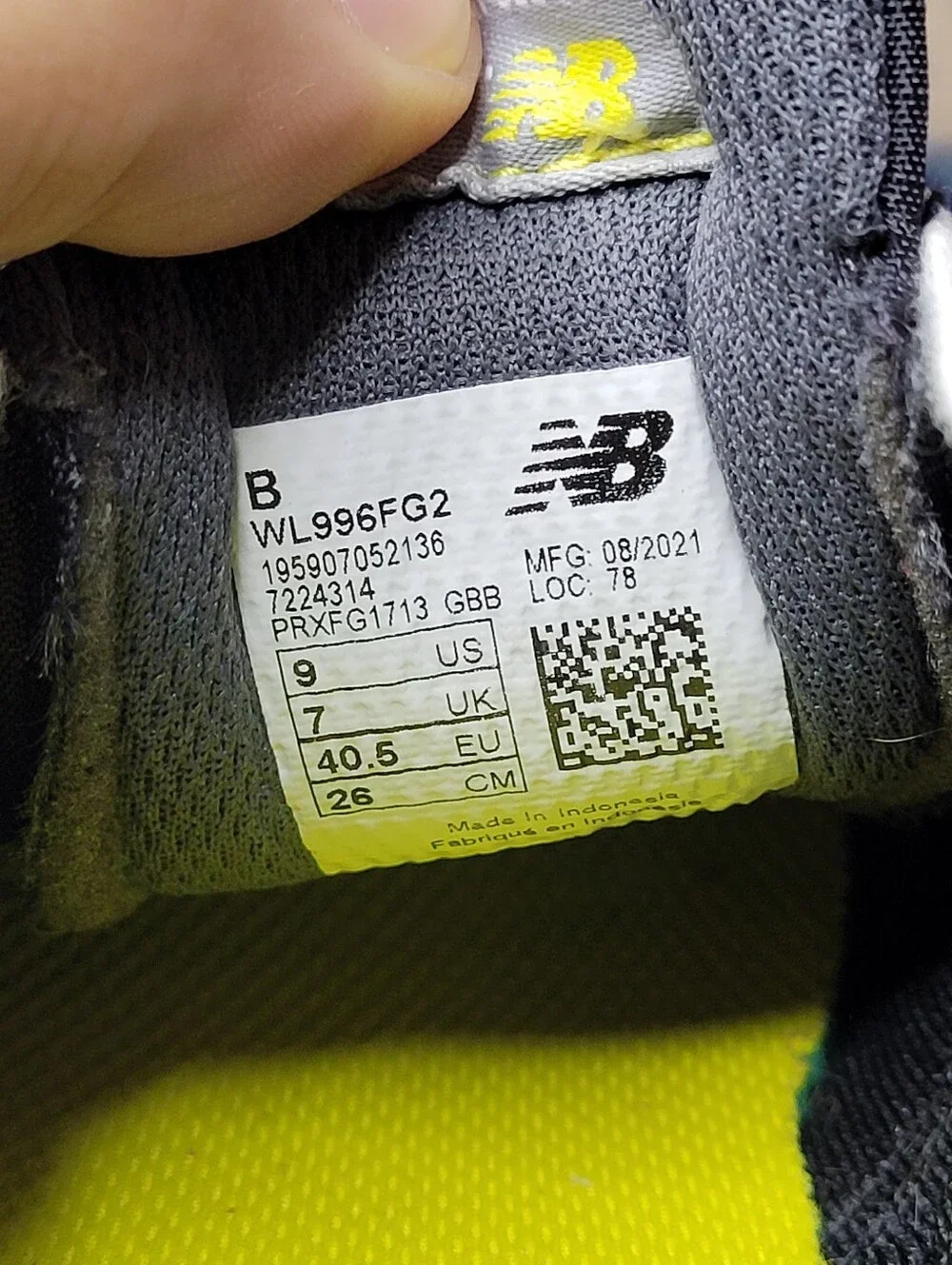 New Balance hi you