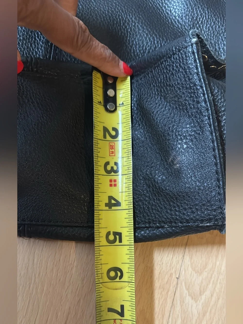 The Sak leather studded purse