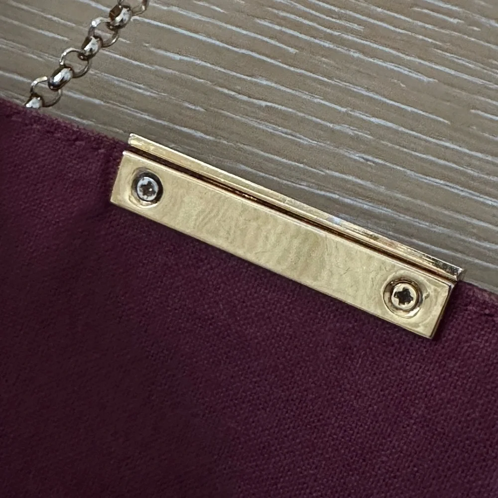 Louis Vuitton Monogram Canvas Shoulder Bag with Gold Chain