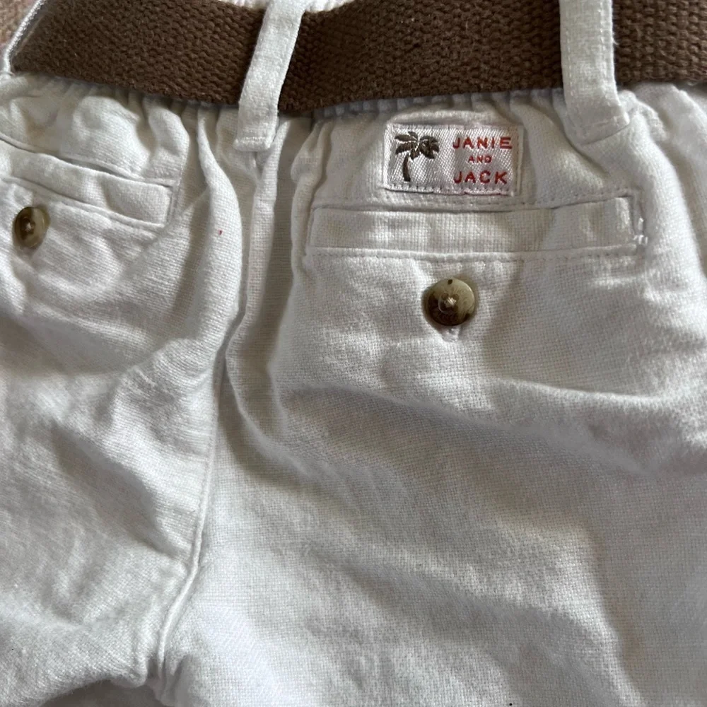 Janie and Jack stylish white