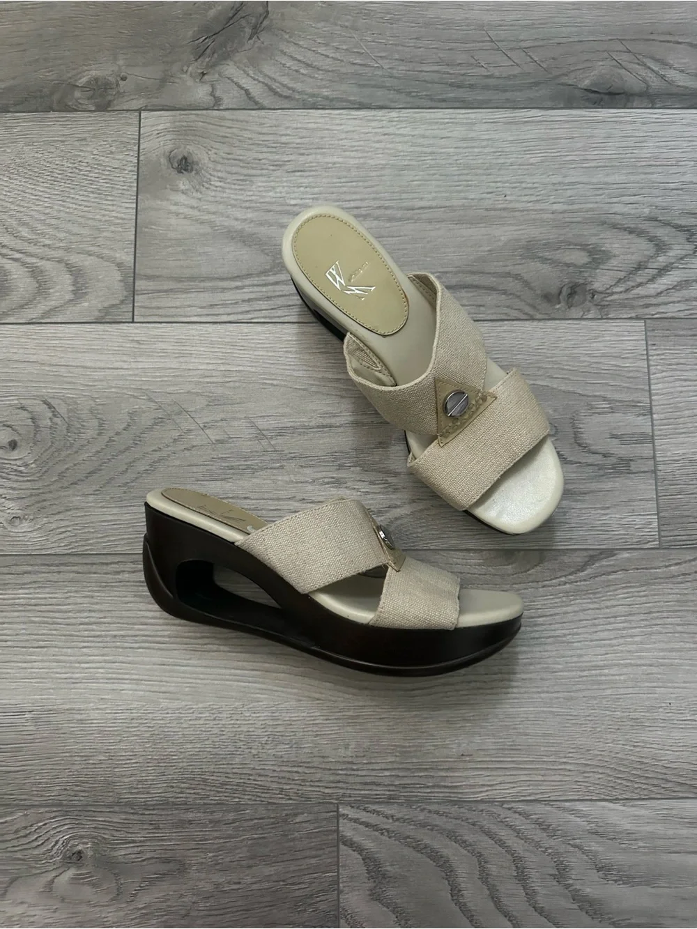 Vintage Wedge Sandals