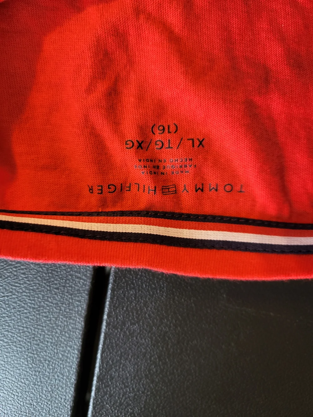 Tommy Hilfiger bright red