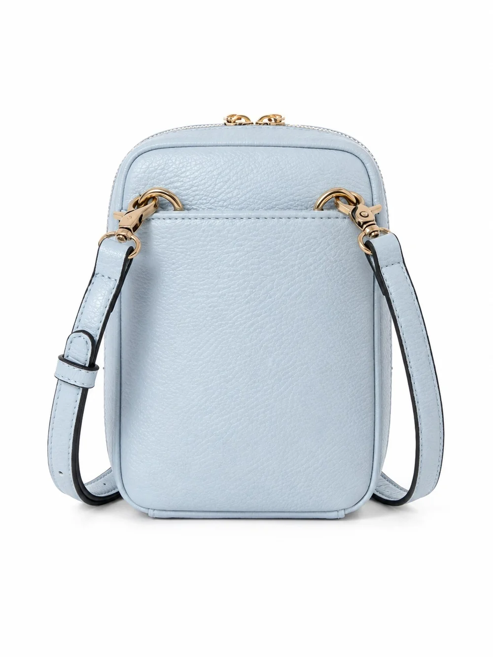 Poppy & Peonies Baby Blue Rambler Crossbody