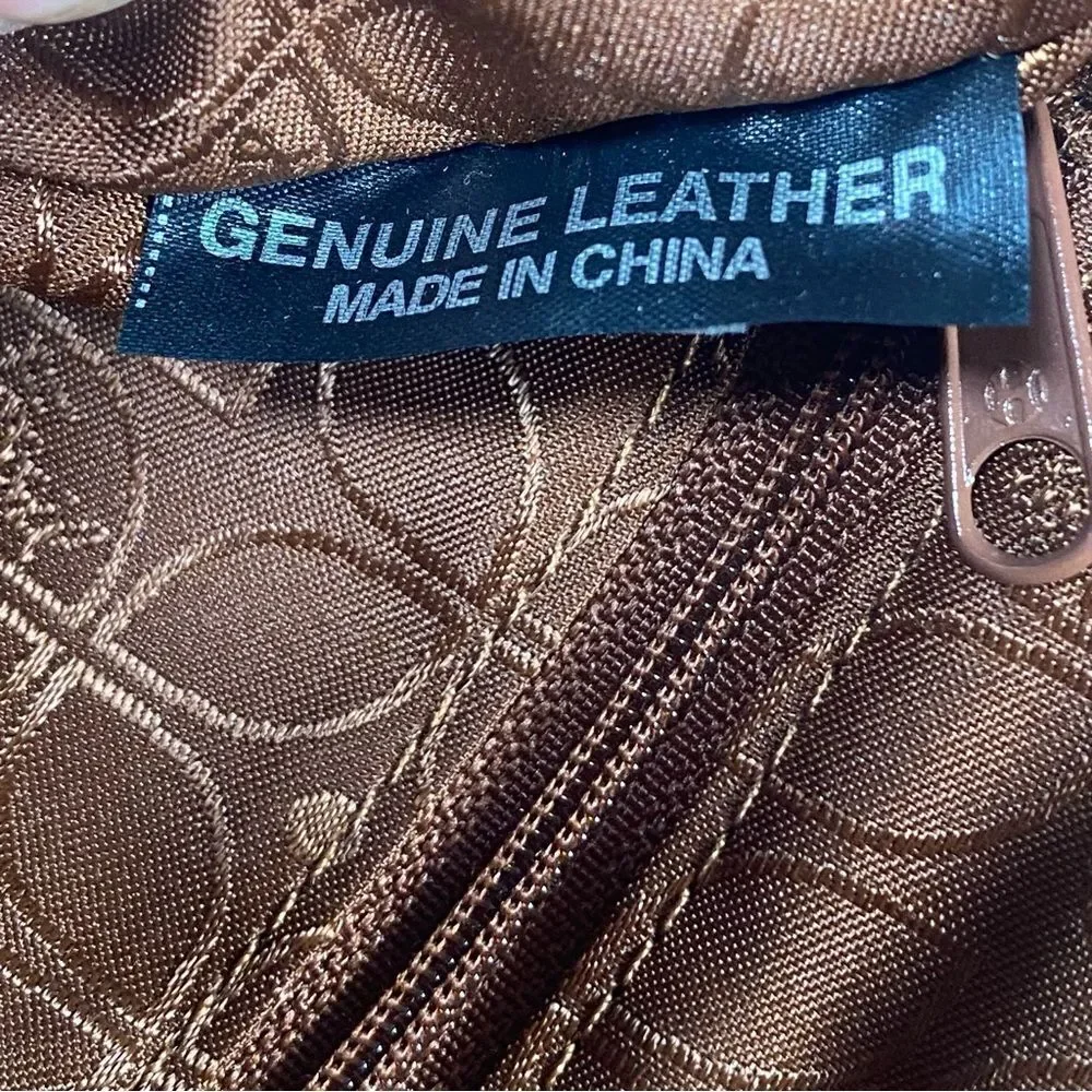 Fossil brown leather
