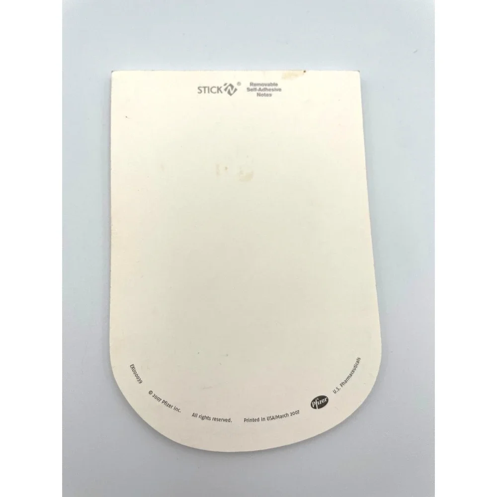 Exubera Glucovance Teveten SensiFoot Drug Rep Notepad Lot Pharma Promo