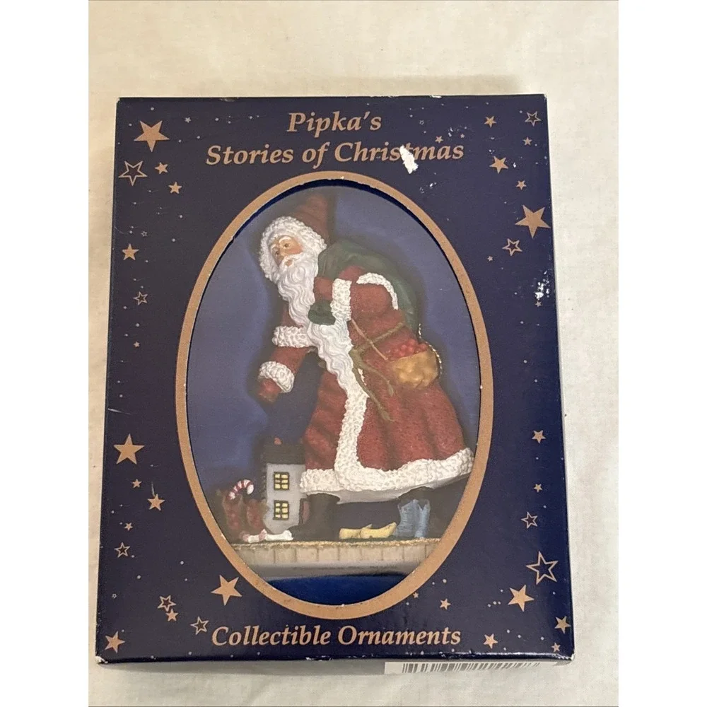Pipka Stories of Christmas German St. Nick 11424 Santa Claus Ornament