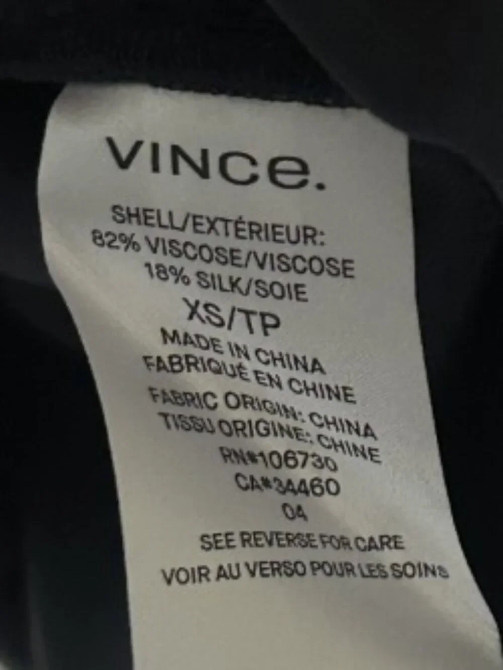 Vince dark blue
