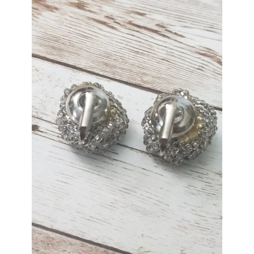 Vintage clip earrings