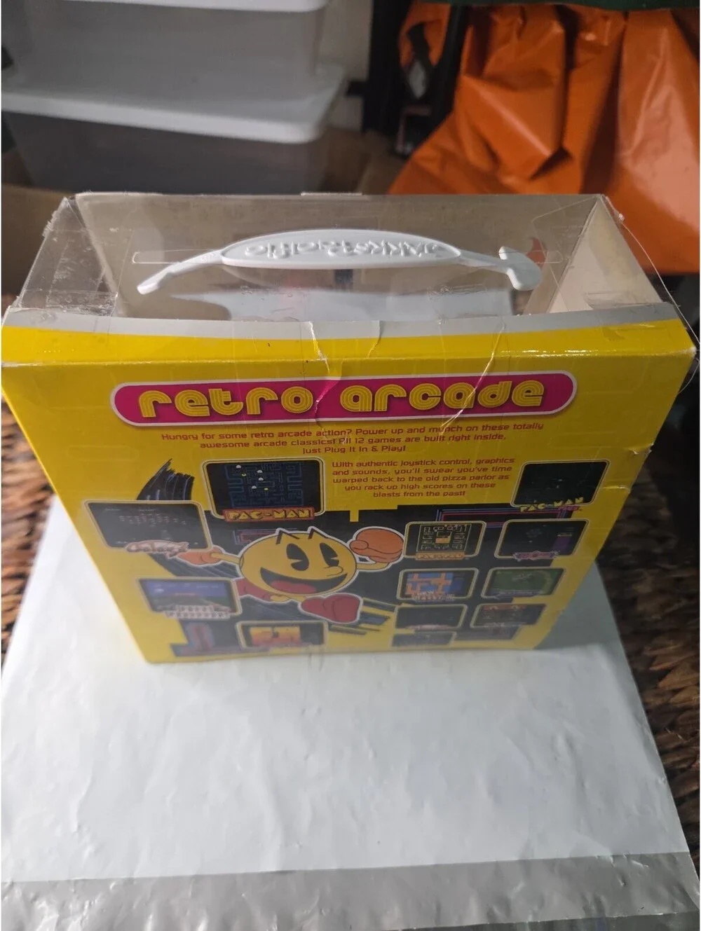 Jakks Pacific Retro Arcade Pac-Man 2009 TV Games # 03563 Tested Works Great