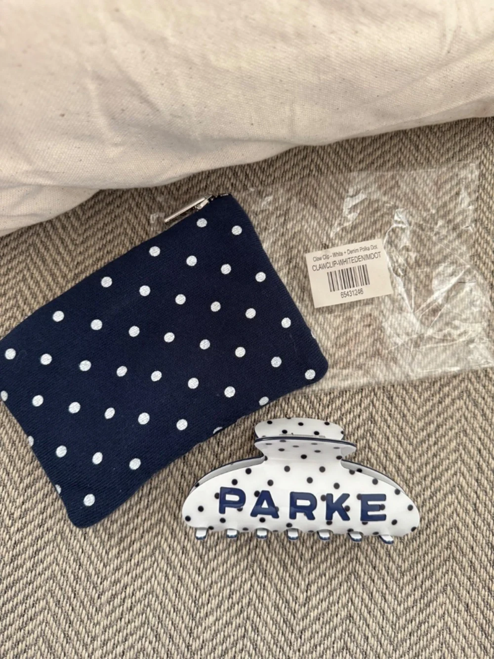 Parke bag white