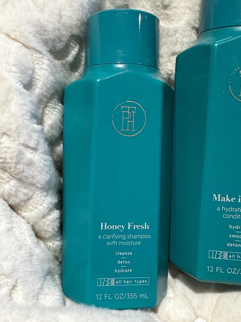 TPH By Taraji Honey Clarifying Shampoo & Deep Conditioner 12 oz each NEW! $26
