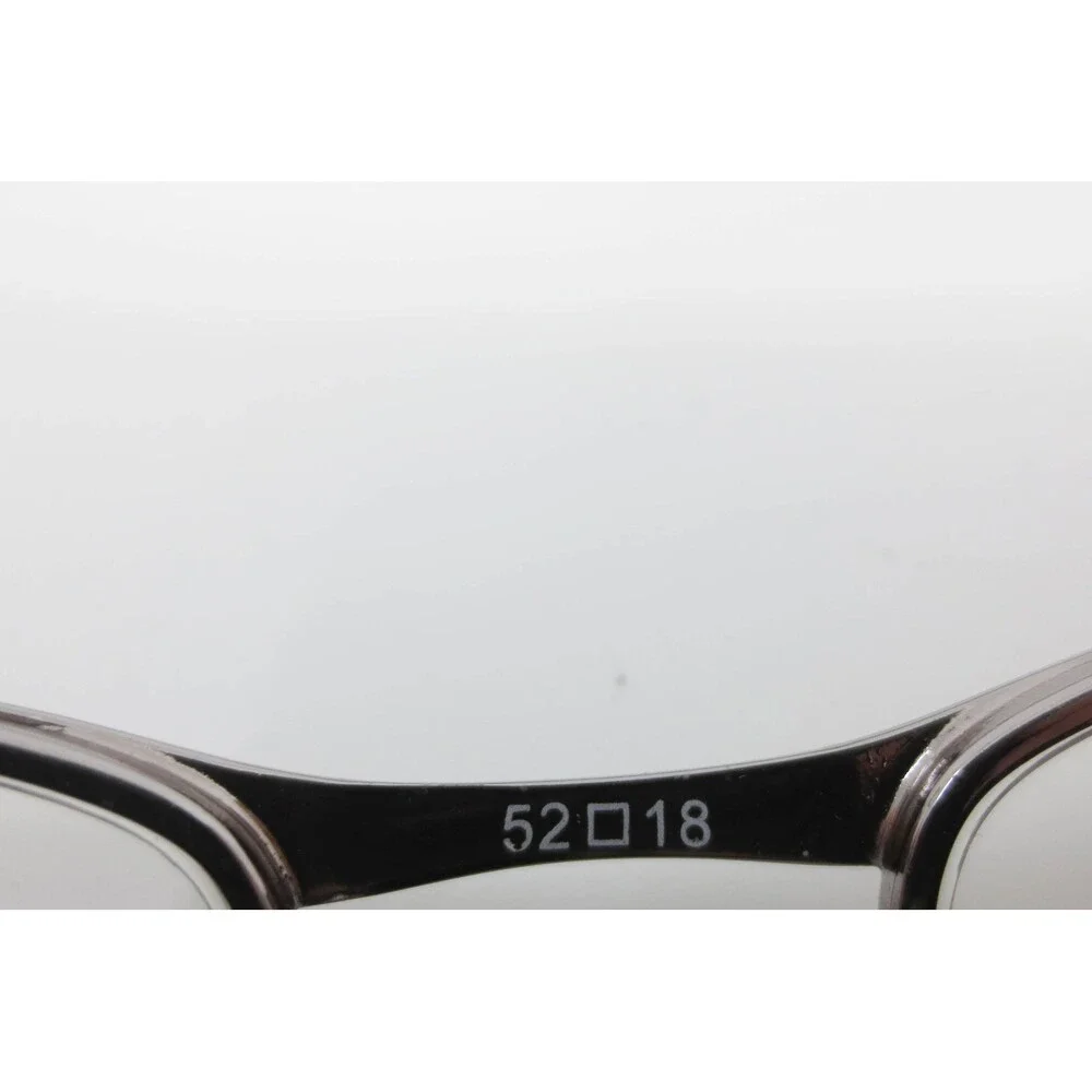 Via Spiga Gia 500 Eyeglasses Grey Marbled Semi Rimless Rectangular Frames