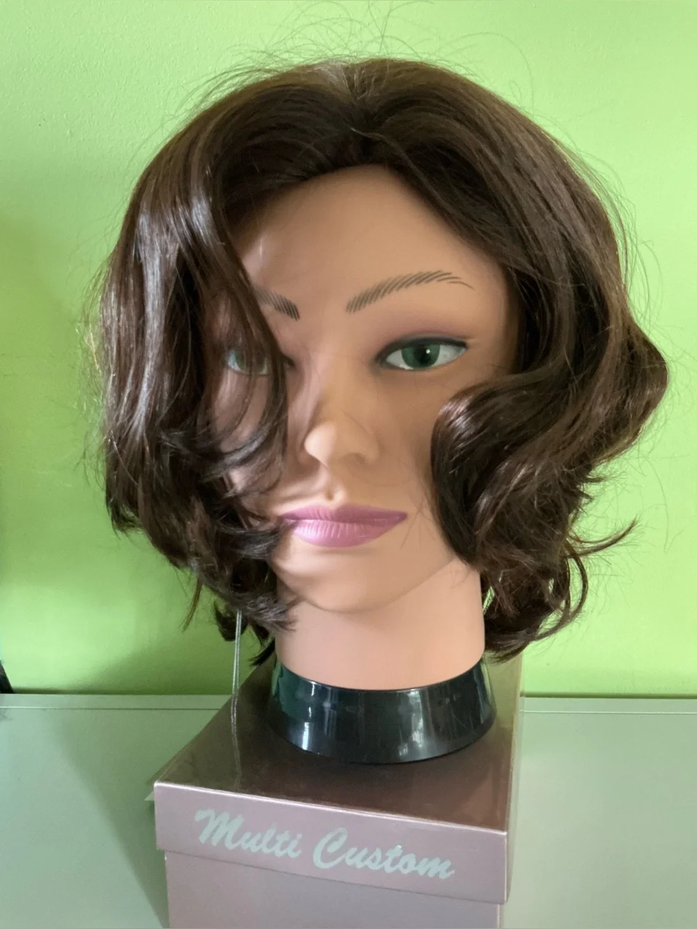 NIB Yaffa Multi Custom Medium Wig 33/6 Human Hair