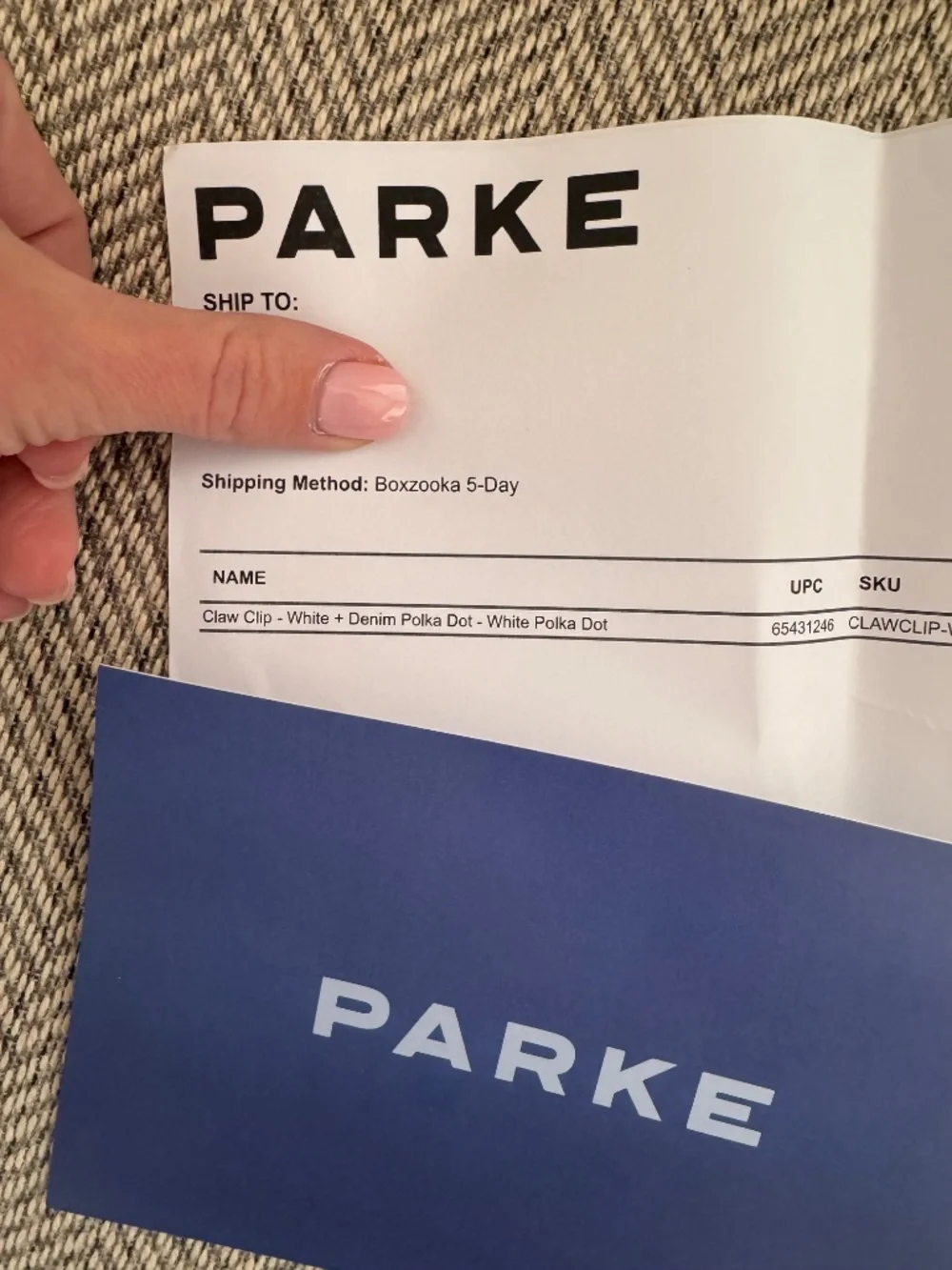 Parke polka please