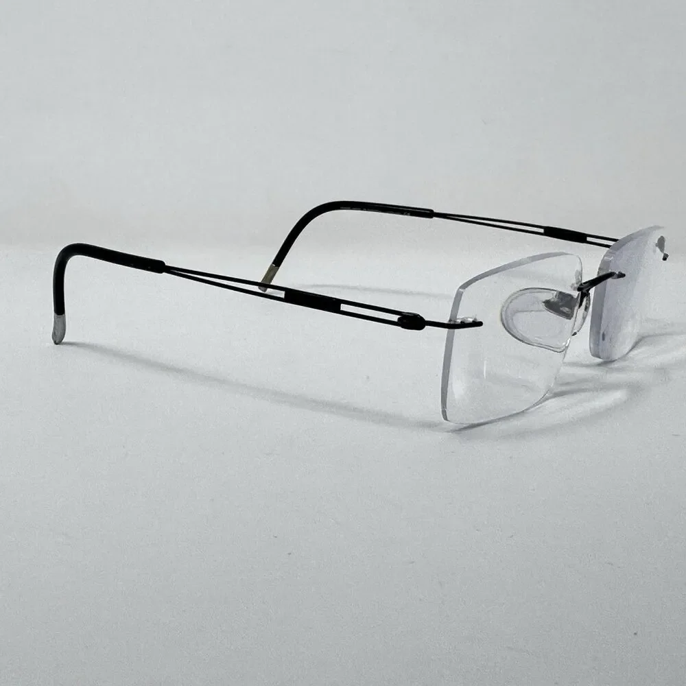 Silhouette 5221 50 6060 Rimless Eyeglass Frames 51-19-140 Made in Austria