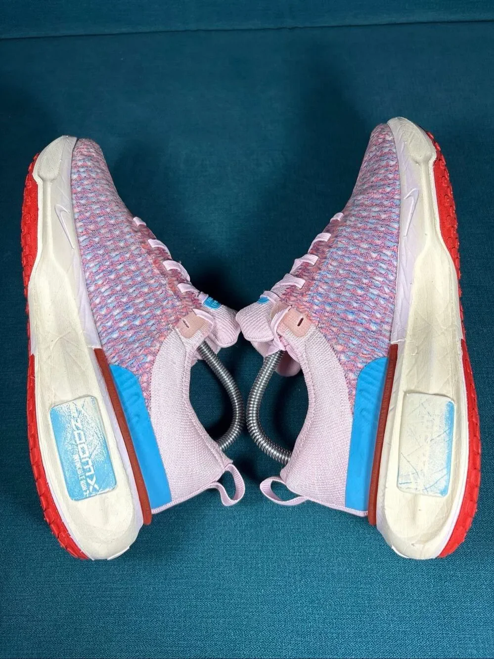 Nike ZoomX Invincible Run Flyknit 3 Pink Bright Crimson Womens 9.5 DR2660-600