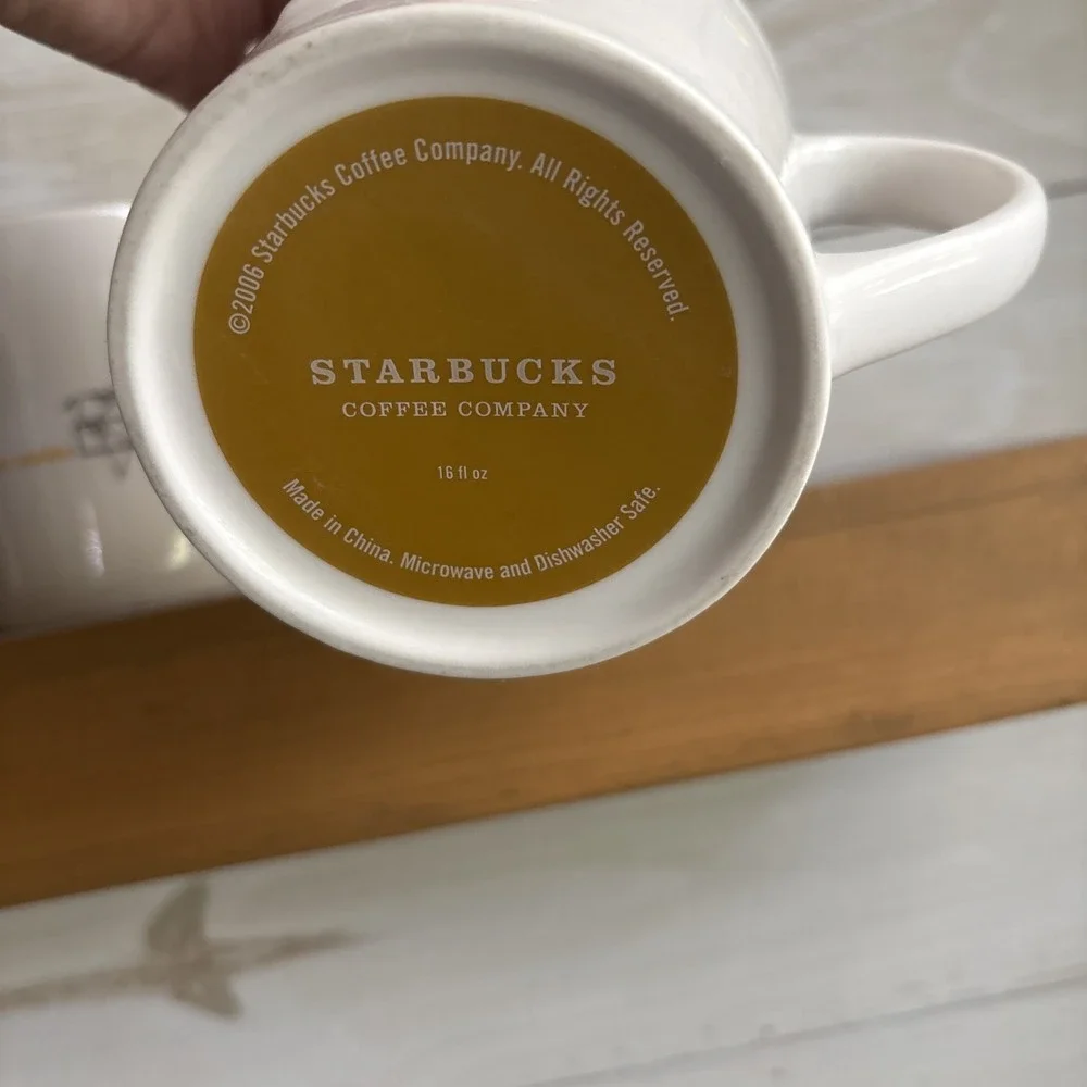 2 Starbucks Africa/Arabia Arabian Mocha Sanani Kenya Bold Coffee Mug Cup NEW