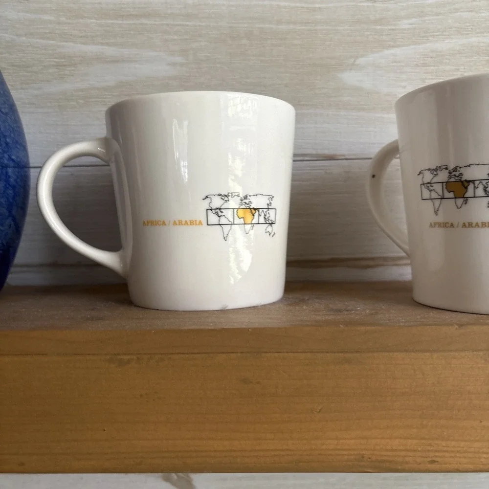 2 Starbucks Africa/Arabia Arabian Mocha Sanani Kenya Bold Coffee Mug Cup NEW