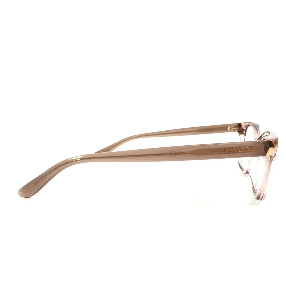 Jimmy Choo Eyeglasses Frames JC225 FWM Transparent Nude Clear Pink 54-15-145