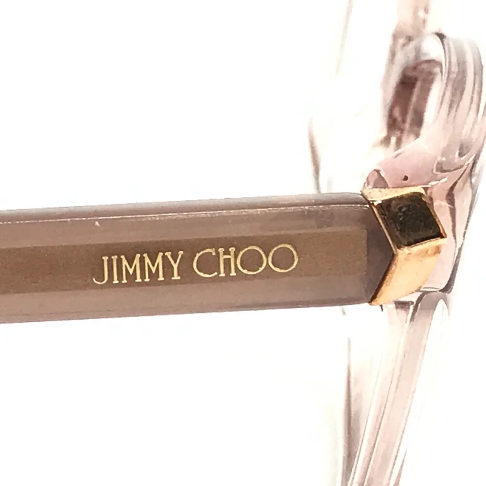 Jimmy Choo Eyeglasses Frames JC225 FWM Transparent Nude Clear Pink 54-15-145