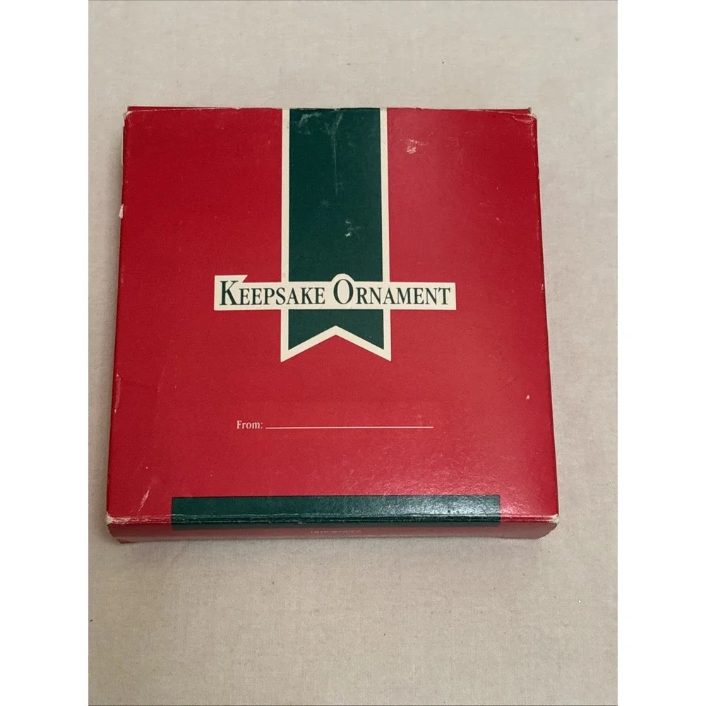 Hallmark Keepsake Ornaments Vintage Lot of 3 Mother Sister 1986 1989 1992