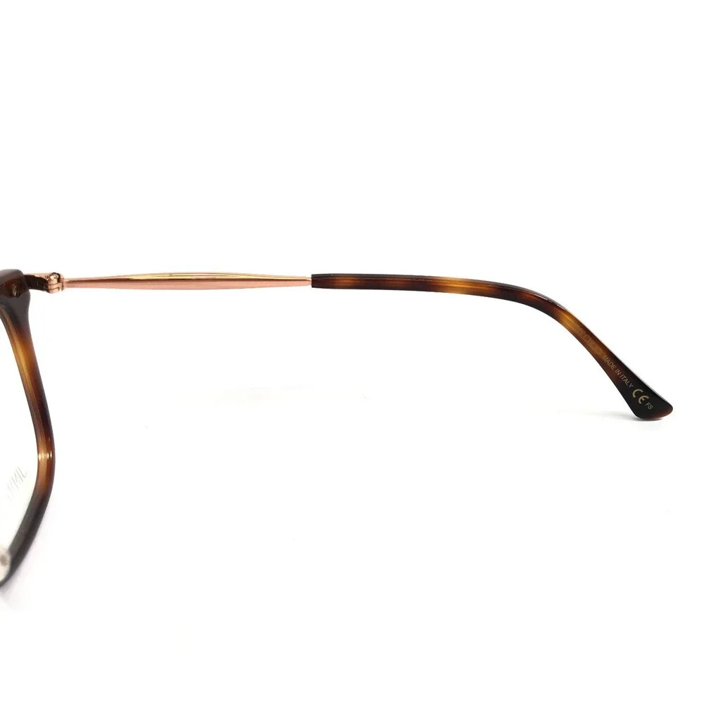Jimmy Choo Eyeglasses Frames JC307/F 06J Tortoise Rose Gold Crystals 52-17-145