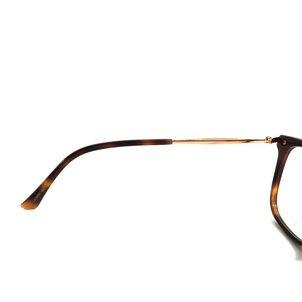 Jimmy Choo Eyeglasses Frames JC307/F 06J Tortoise Rose Gold Crystals 52-17-145