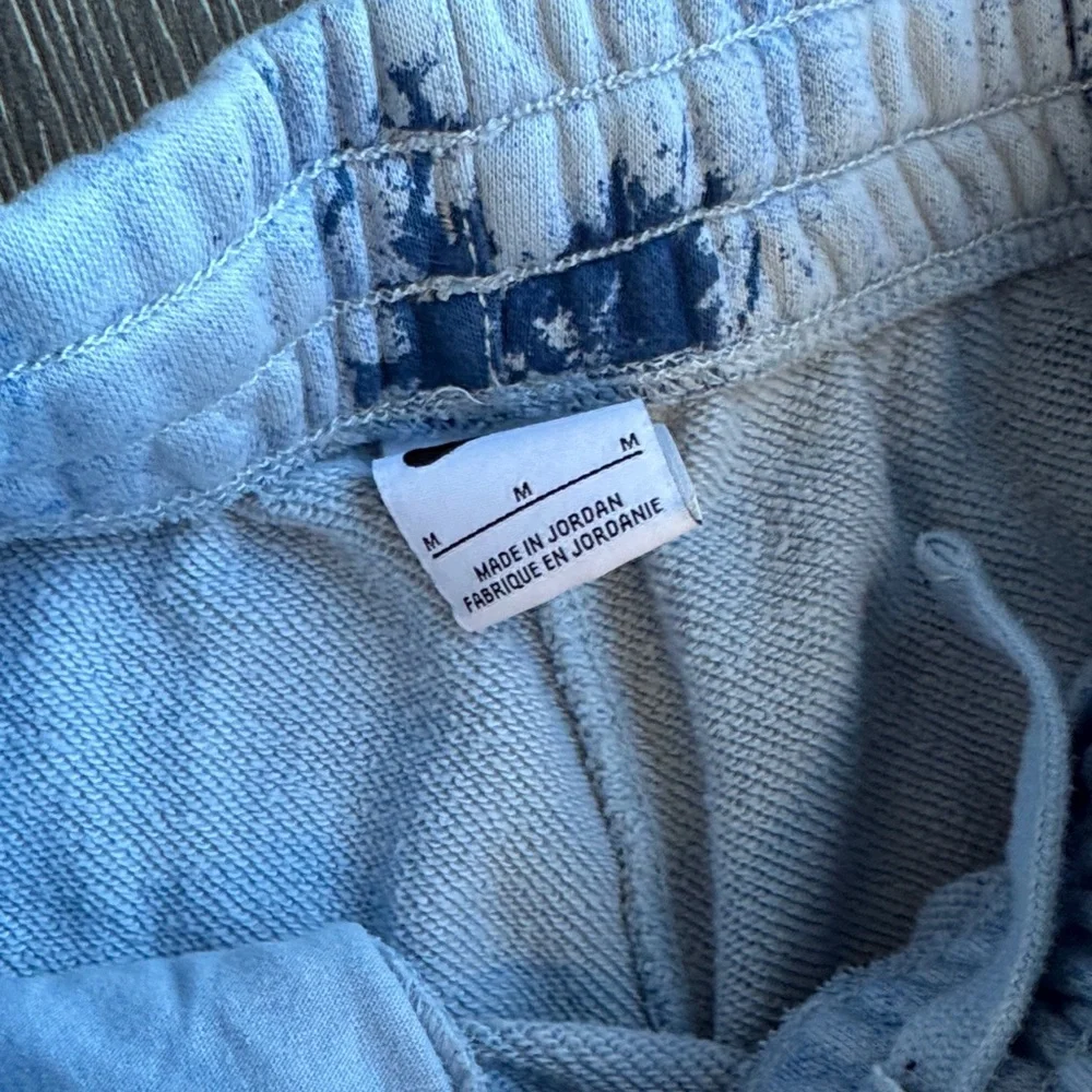 Nike Blue and Gray Kids Matching Set Sweatshirt size Lrg shorts size Med 0276