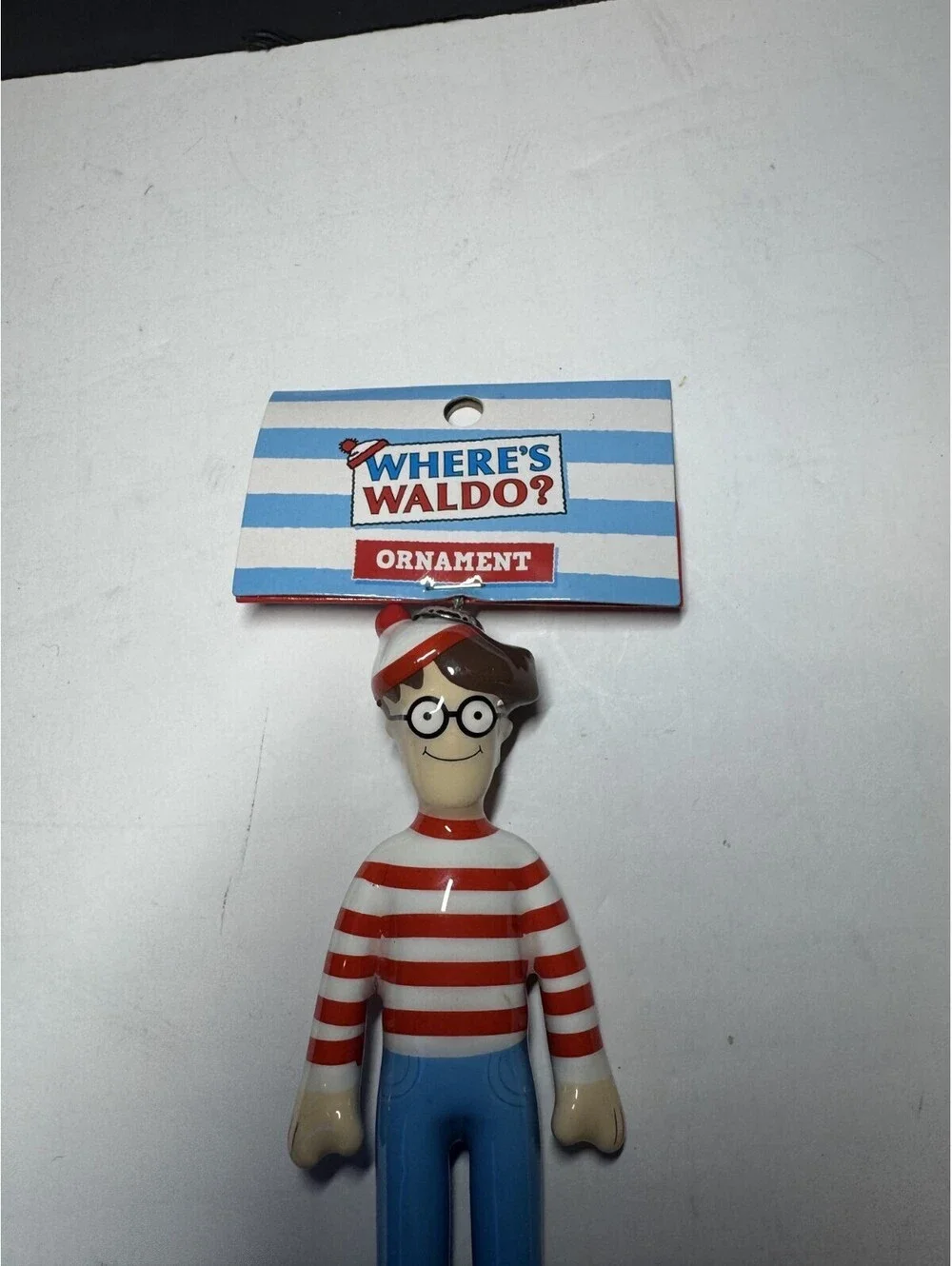 Where's Waldo 4.5” Hanging Ornament by Ruz New with Tags Hobby Lobby