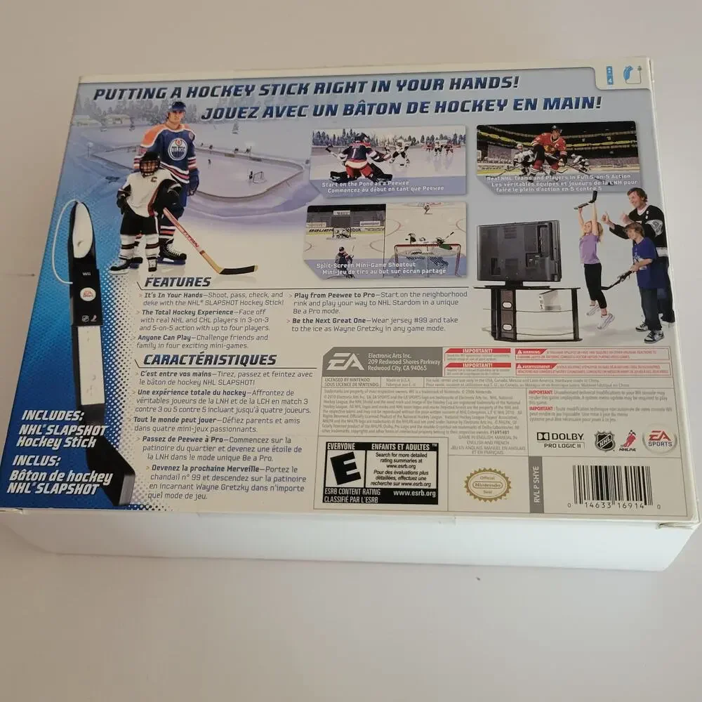 Nintendo nhl slapshot