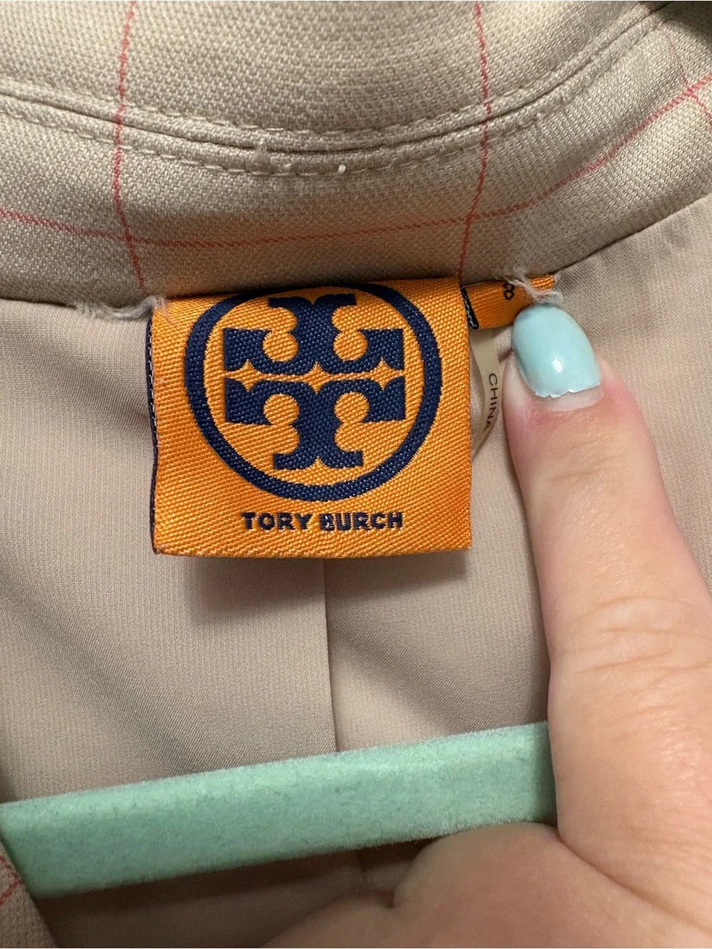 Tory Burch light beige
