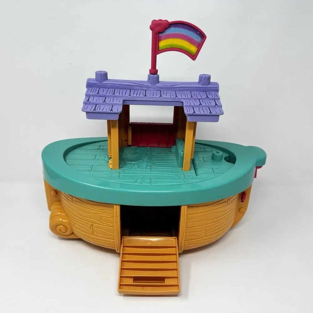 Fisher-Price Little People Noah’s Ark Playset 2002 Animals Figures COMPLETE