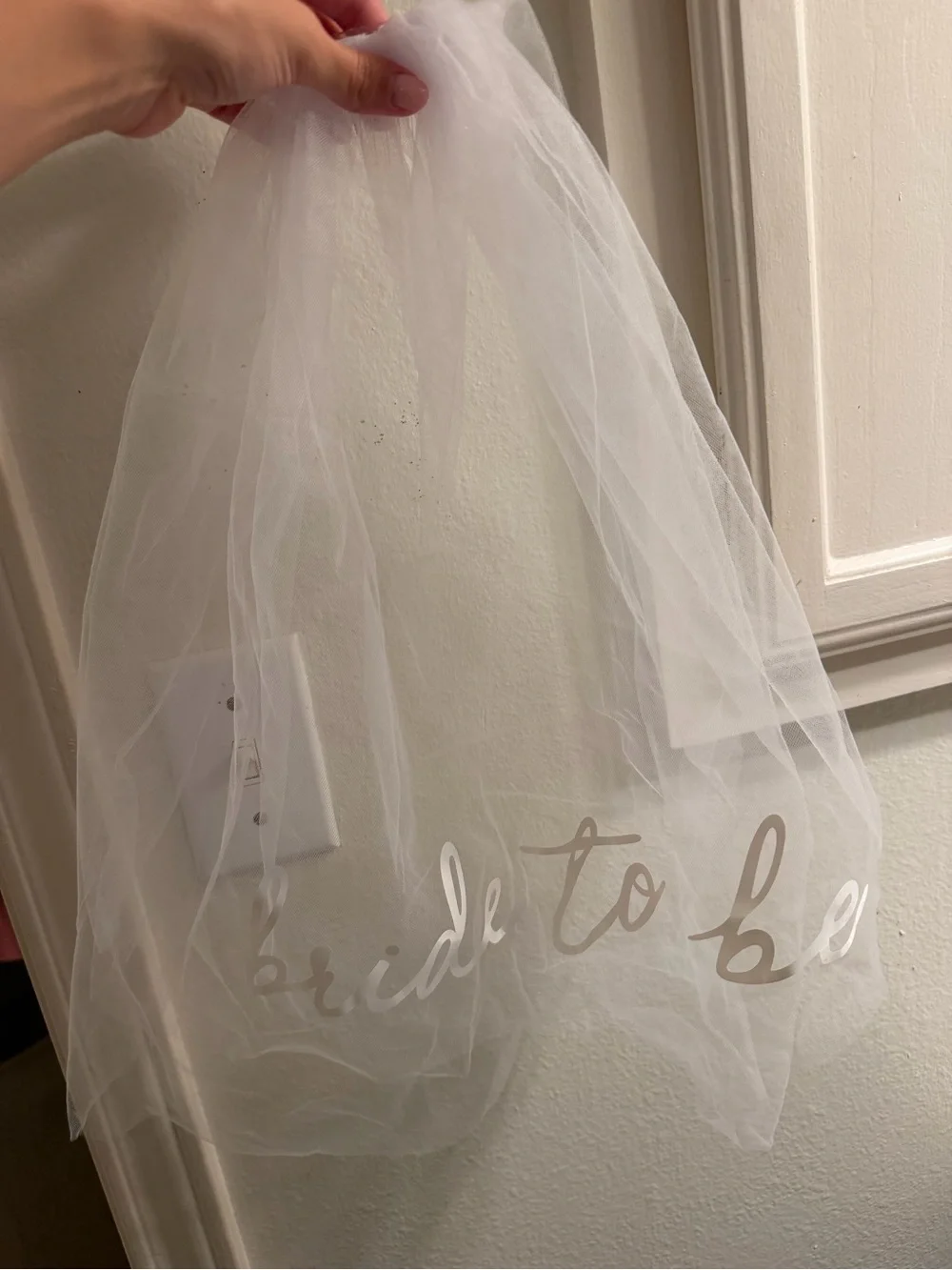 Pack of 2 Women’s White Tulle Veils - 