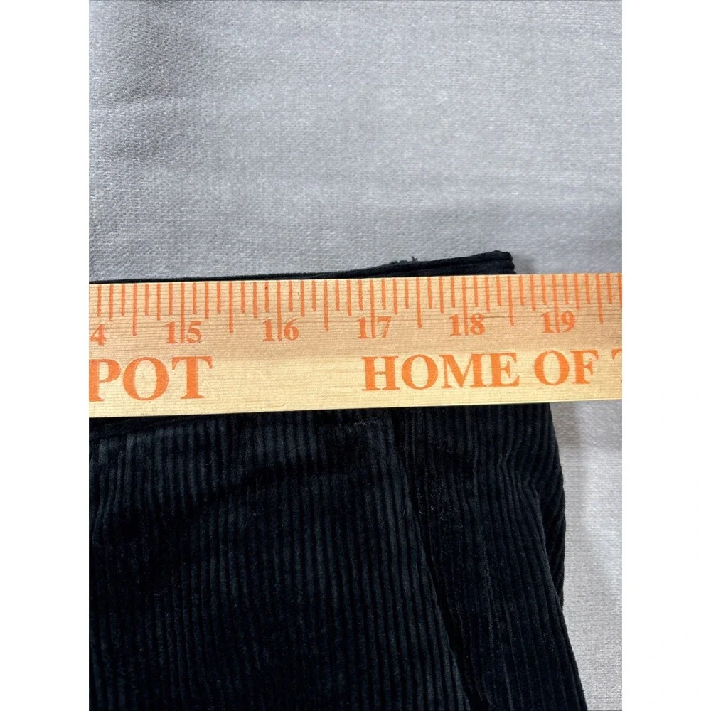 Polo Ralph Lauren Pants Mens 36x32 Black Corduroy Stretch Classic Fit Preppy