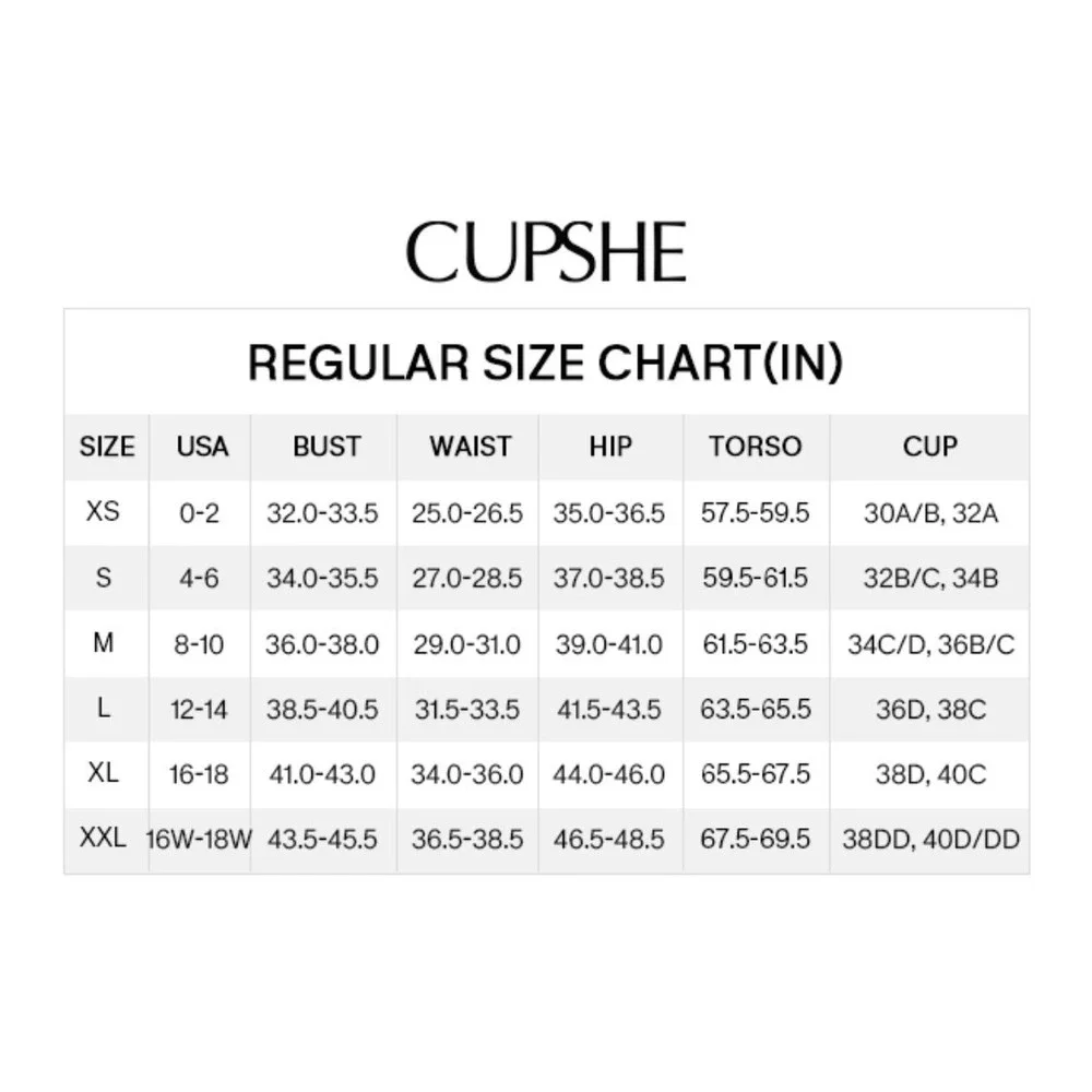 Cupshe two piece